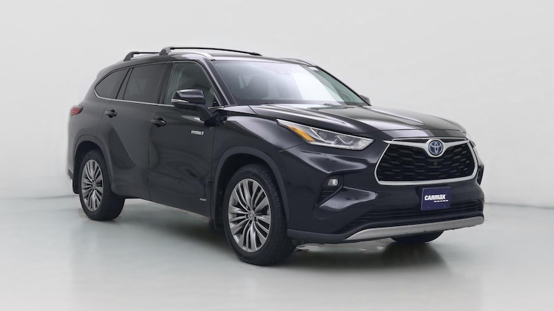 2021 Toyota Highlander Platinum Hero Image