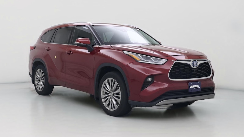 2022 Toyota Highlander Platinum Hero Image