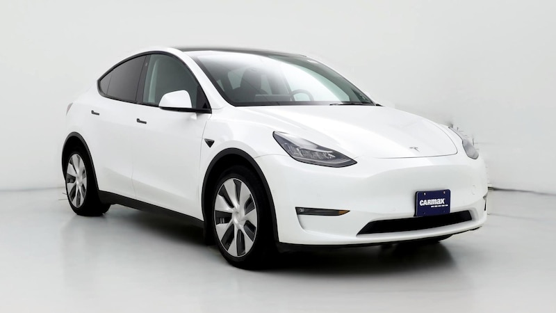 2021 Tesla Model Y Long Range Hero Image