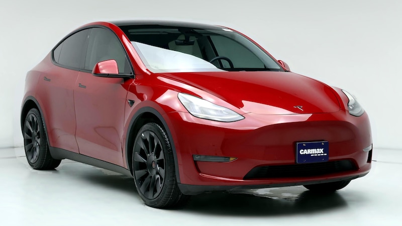 2020 Tesla Model Y Long Range Hero Image