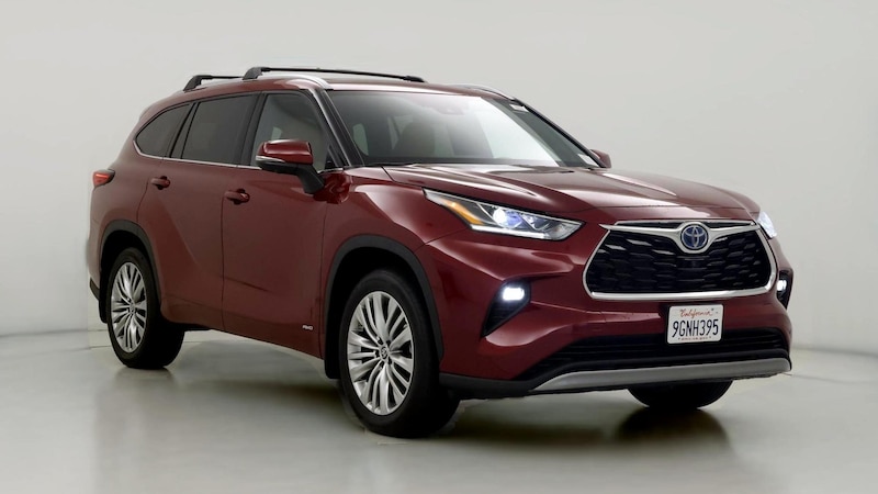 2023 Toyota Highlander Platinum Hero Image