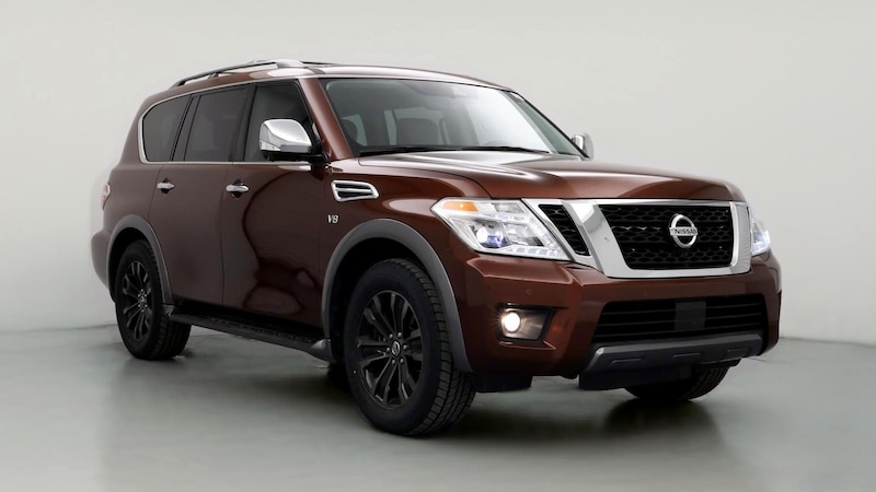 2018 Nissan Armada Platinum Edition Hero Image