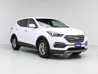 White 2018 Hyundai Santa Fe Sport