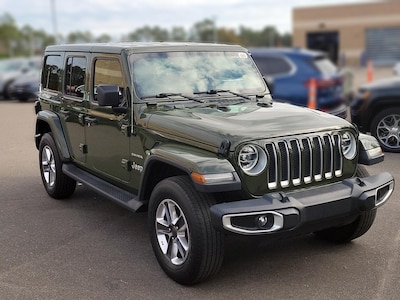 2021 Jeep Wrangler Unlimited Sahara -
                Jacksonville, NC