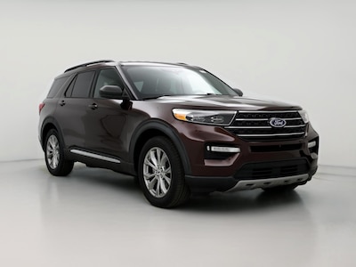 Red 2020 Ford Explorer XLT