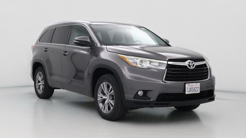 2015 Toyota Highlander XLE Hero Image