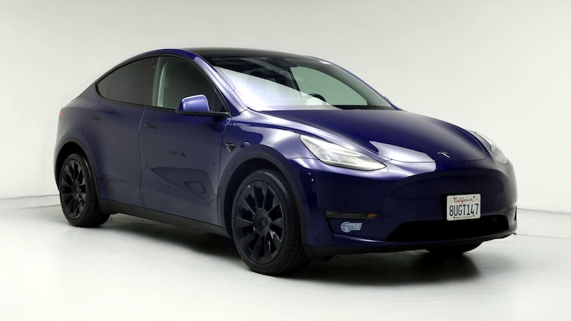 2021 Tesla Model Y Long Range Hero Image