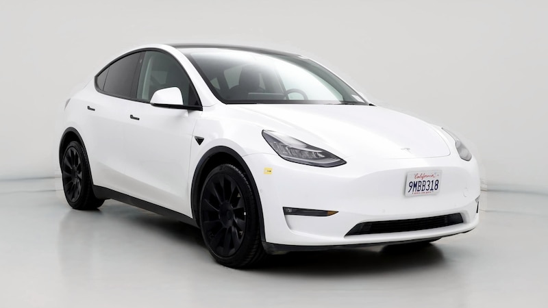 2021 Tesla Model Y Long Range Hero Image