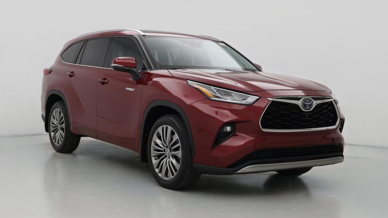 2021 Toyota Highlander Platinum Hero Image