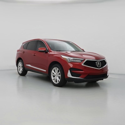 Red 2021 Acura RDX