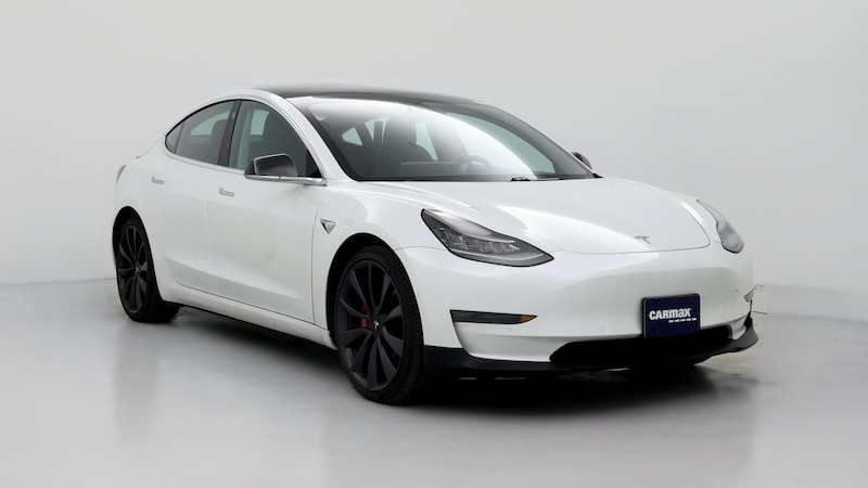 2020 Tesla Model 3 Performance Hero Image