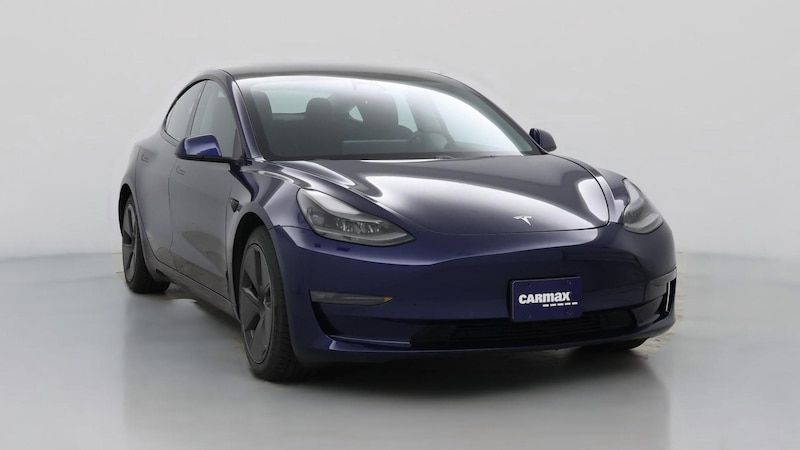 2021 Tesla Model 3 Long Range Hero Image