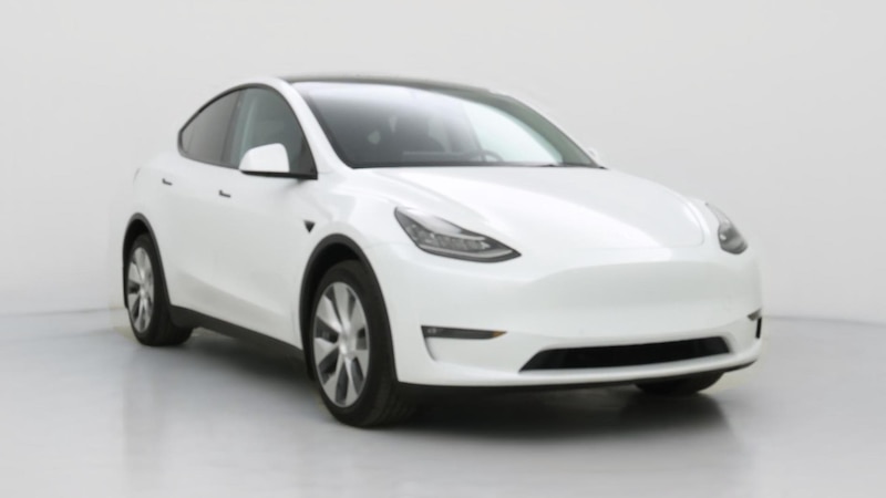 2021 Tesla Model Y Long Range Hero Image