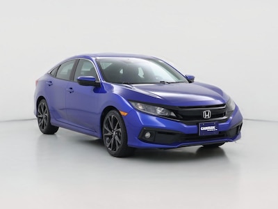 Blue 2020 Honda Civic Sport