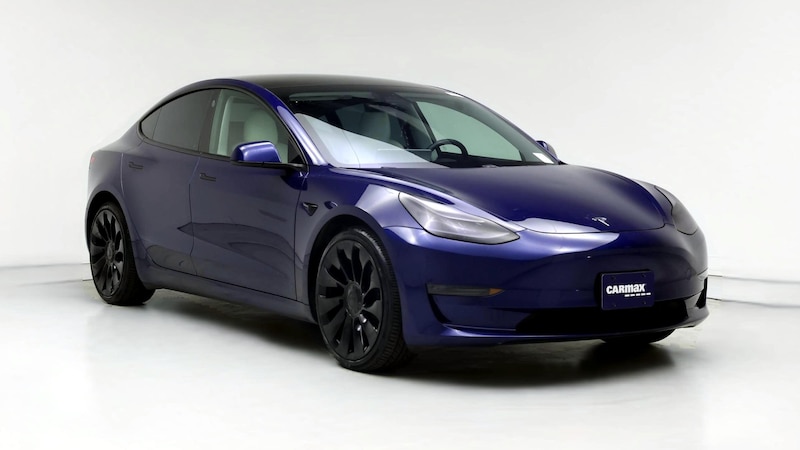 2021 Tesla Model 3 Standard Range Hero Image