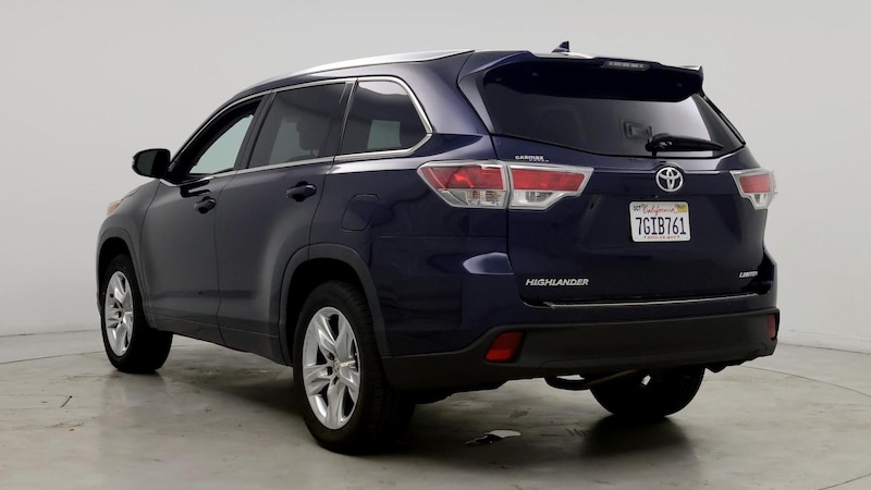 2014 Toyota Highlander Limited 2