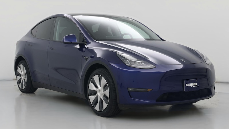 2021 Tesla Model Y Long Range Hero Image