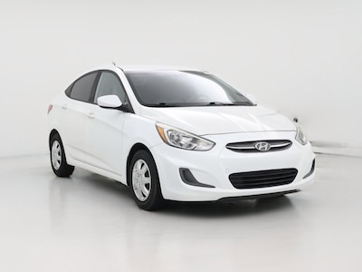 White 2016 Hyundai Accent SE
