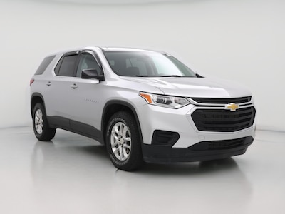 Silver 2020 Chevrolet Traverse LS