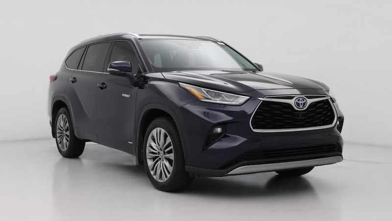 2021 Toyota Highlander Platinum Hero Image