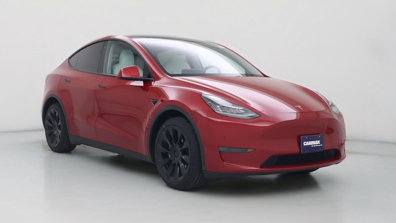 2020 Tesla Model Y Long Range Hero Image