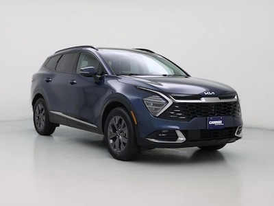 Blue 2023 Kia Sportage Hybrid SX Prestige
