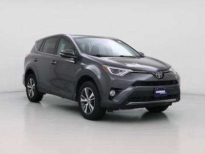 Gray 2018 Toyota RAV4 XLE