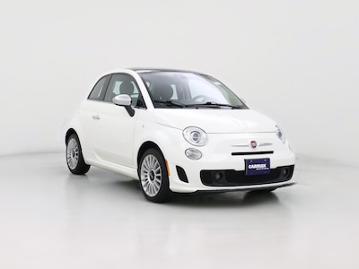 White 2018 Fiat 500 Lounge