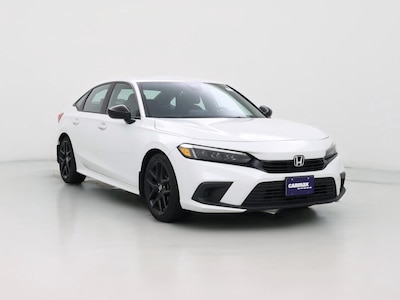 White 2023 Honda Civic Sport