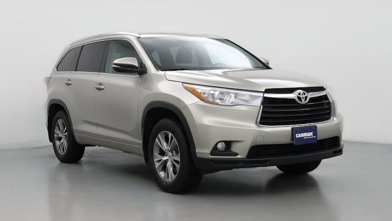 2015 Toyota Highlander XLE Hero Image