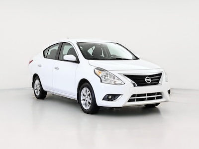 White 2019 Nissan Versa SV