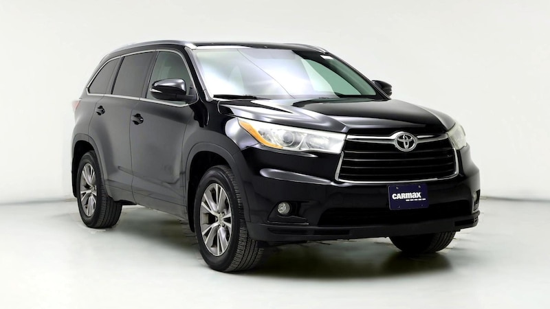 2014 Toyota Highlander XLE Hero Image