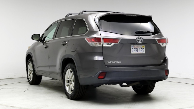 2015 Toyota Highlander LE 2