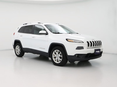 White 2014 Jeep Cherokee Latitude