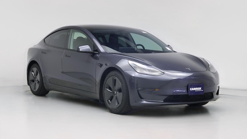 2021 Tesla Model 3 Long Range Hero Image