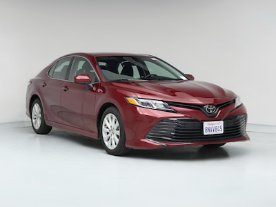 Red 2020 Toyota Camry LE