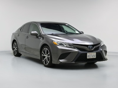 Gray 2020 Toyota Camry Hybrid SE