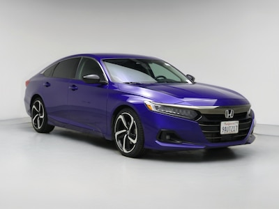 Blue 2022 Honda Accord Sport SE