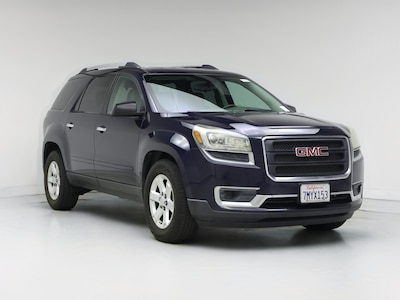 Blue 2015 GMC Acadia SLE