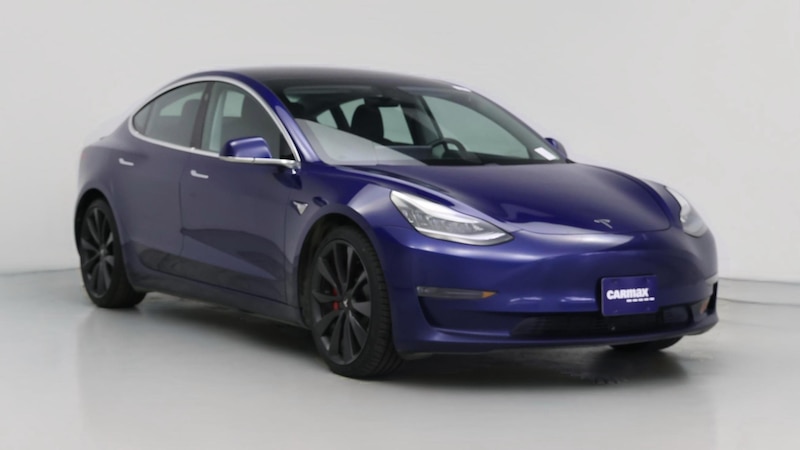 2020 Tesla Model 3 Performance Hero Image