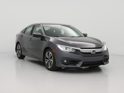 Silver 2016 Honda Civic EX-T