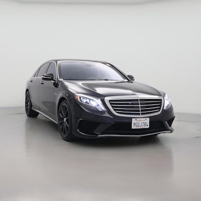 Black 2016 Mercedes-Benz S63 AMG