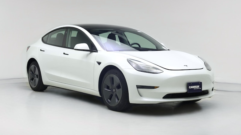 2022 Tesla Model 3 Long Range Hero Image