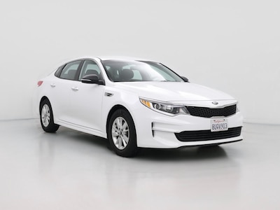 White 2018 Kia Optima LX