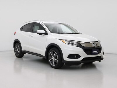 White 2021 Honda HR-V EX