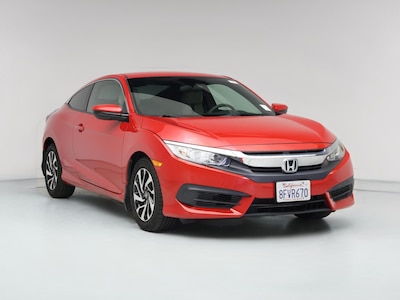 Red 2018 Honda Civic LX