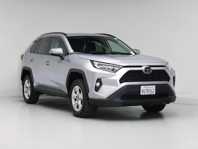 Silver 2021 Toyota RAV4 XLE