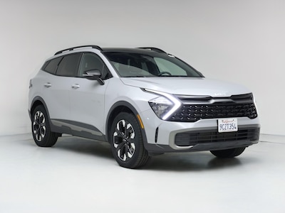 Gray 2023 Kia Sportage X-Line