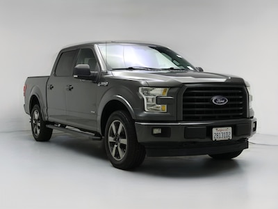Gray 2017 Ford F150 XLT
