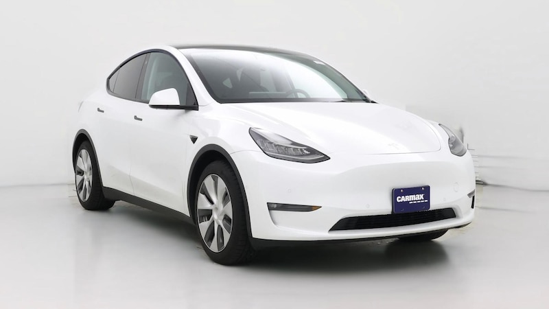 2021 Tesla Model Y Long Range Hero Image